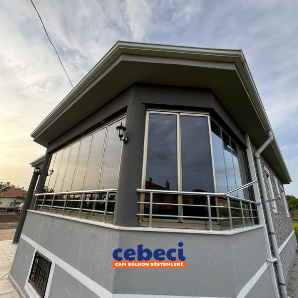 cam balkon pvc farkı konusunda Cebeci Cam Balkon uygulama görseli